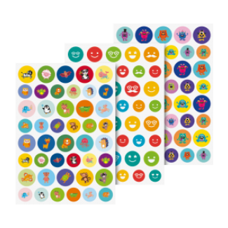 Brunnen Sticker gemischt