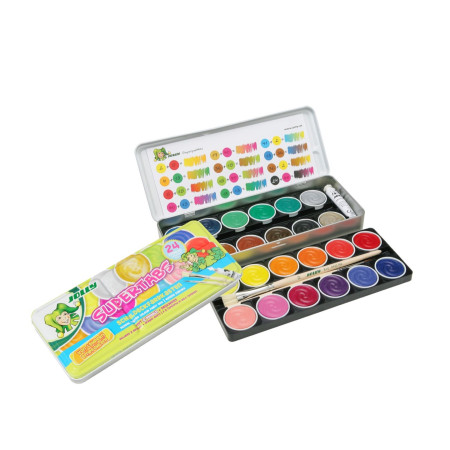 Jolly Deckfarbenkasten Supertabs 24 Classic