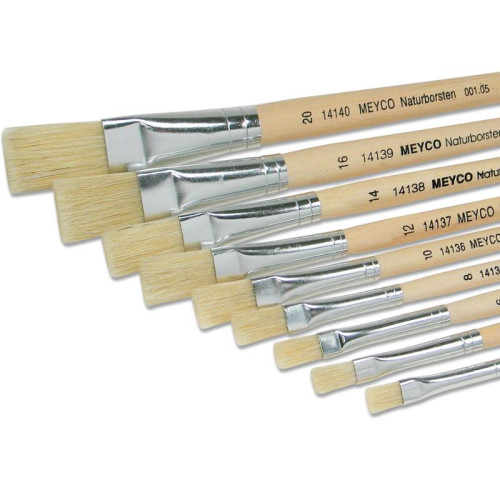 Borstenpinsel flach Nr 16 (1 Stk)